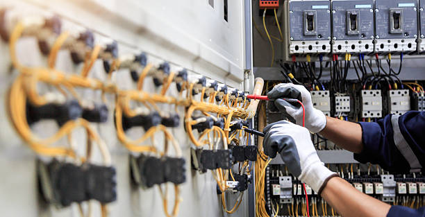 Professional Electrician technician working in Rowland, NC